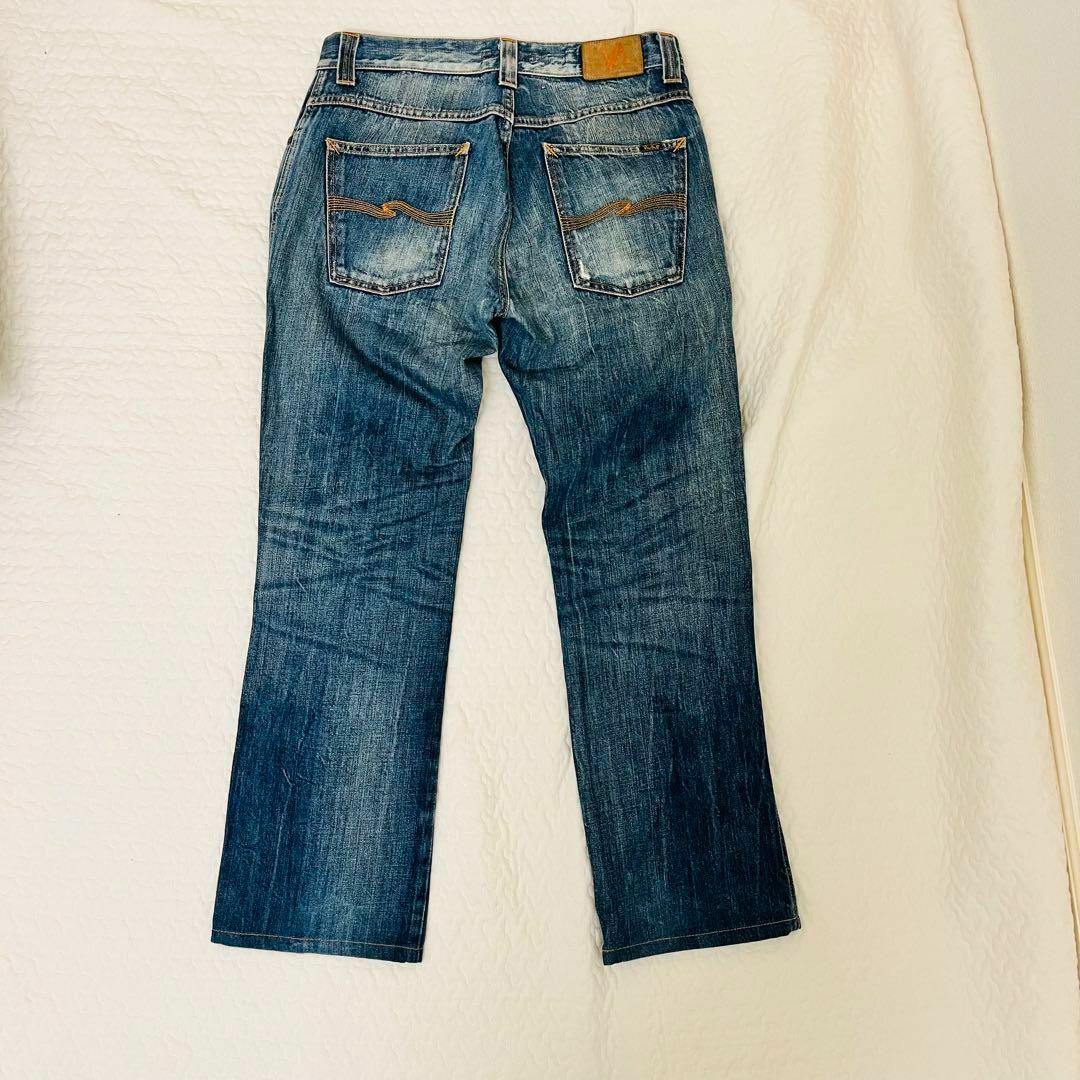 Nudie Jeans(ヌーディジーンズ)の【美品】ヌーディージーンズ　W32 SLIM JIM nudie jeans メンズのパンツ(デニム/ジーンズ)の商品写真