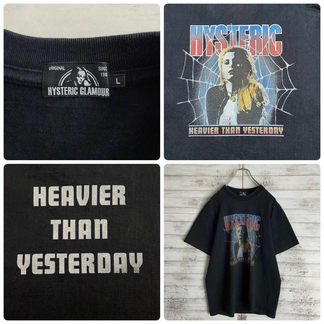 HYSTERIC GLAMOUR(ヒステリックグラマー)の9102【希少Lサイズ】ヒステリックグラマー☆ヒスガール定番カラーtシャツ　美品 メンズのトップス(Tシャツ/カットソー(半袖/袖なし))の商品写真