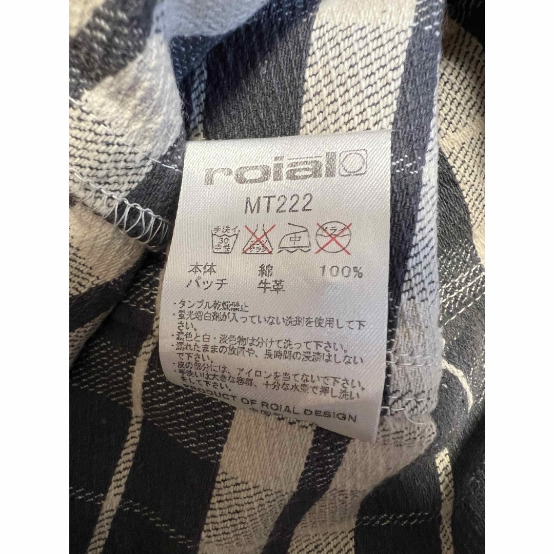 roial(ロイヤル)のroyal 長袖シャツ L charcoal メンズのトップス(シャツ)の商品写真