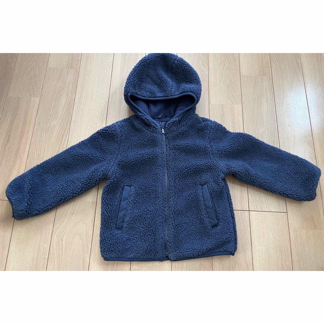 GAP Kids(ギャップキッズ)のbaby GAP 3歳　100 ボア　ジャケット　アウター　ブルー キッズ/ベビー/マタニティのキッズ服男の子用(90cm~)(ジャケット/上着)の商品写真