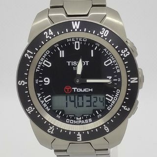 ティソ(TISSOT)の【美品】ティソ TタッチエキスパートT013.420.44.057.00箱保付き(腕時計(アナログ))