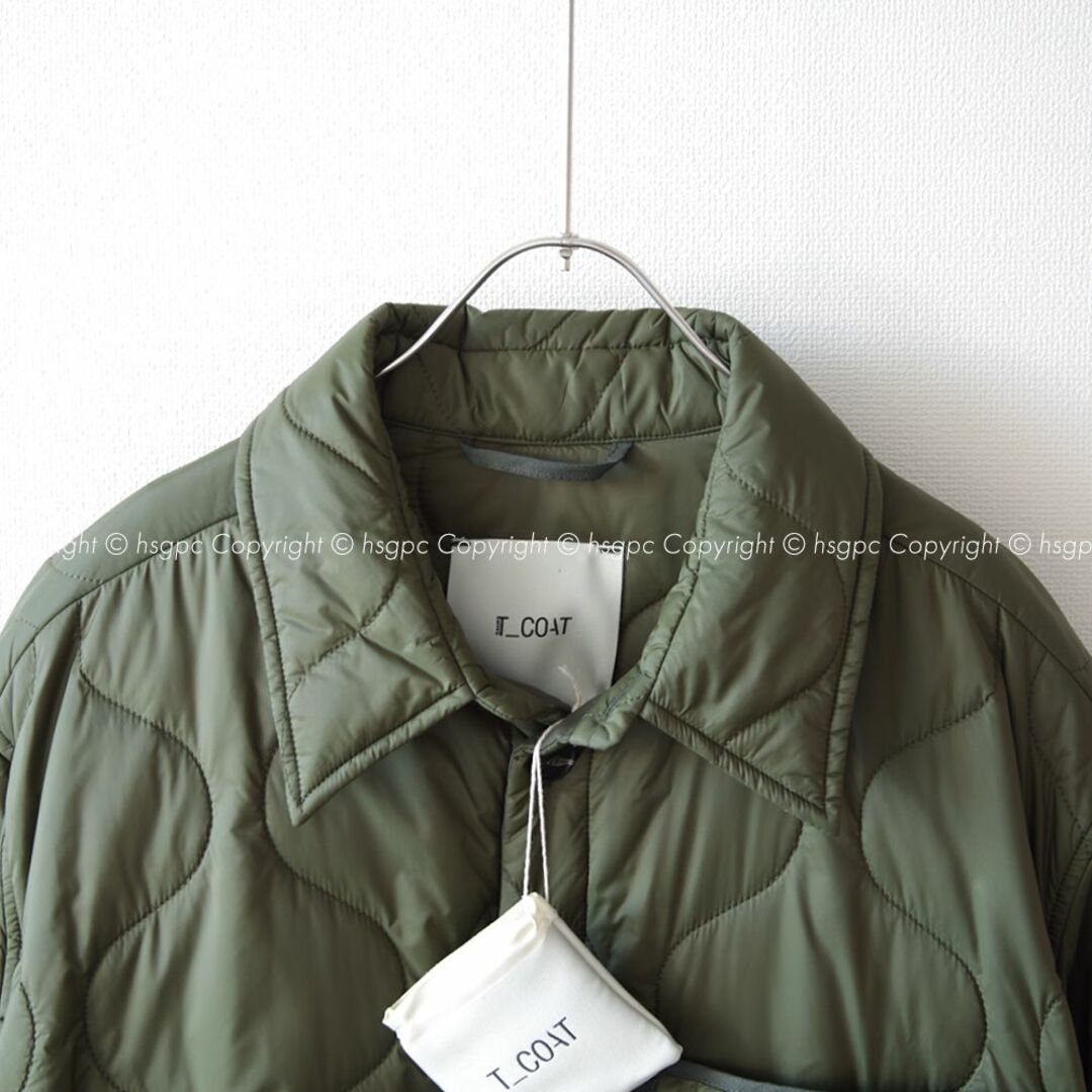 Jil Sander(ジルサンダー)の【定価5.8万】T_COAT キルティング オーバーサイズ シャツ ジャケット メンズのジャケット/アウター(ナイロンジャケット)の商品写真