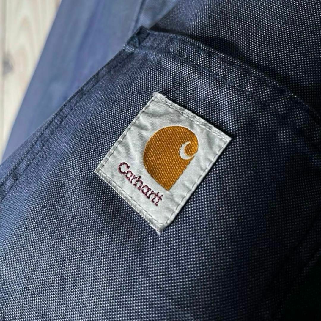 carhartt(カーハート)の【良品 XL】カーハート 刺繍ロゴ ミシガン チョアコート 肉厚 メンズのジャケット/アウター(カバーオール)の商品写真
