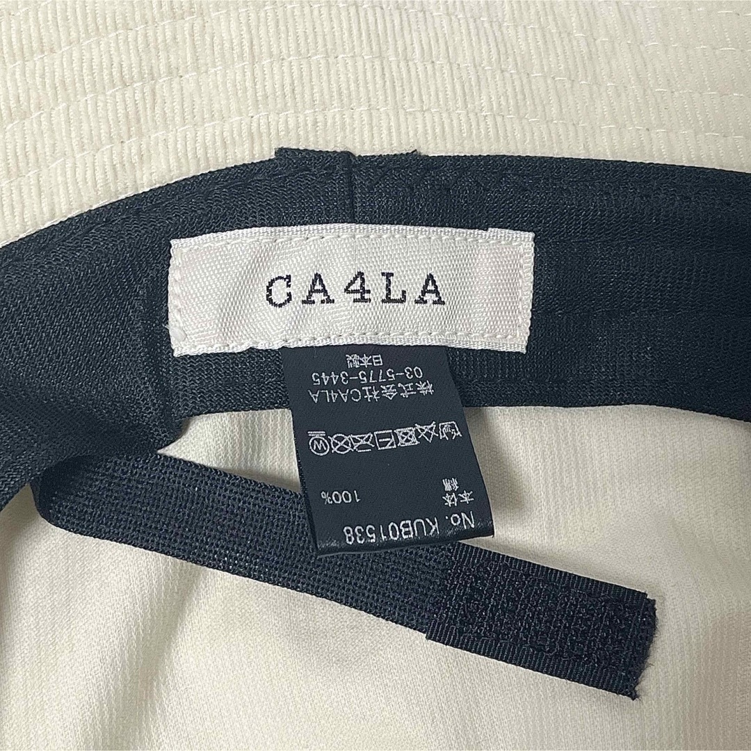 CA4LA(カシラ)の【新品】CA4LAカシラ②日本製 薄手 細畝(うね) コーデュロイバケットハット メンズの帽子(ハット)の商品写真