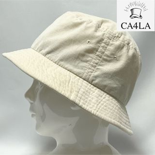 CA4LA - 【新品】CA4LAカシラ②日本製 薄手 細畝(うね) コーデュロイバケットハット