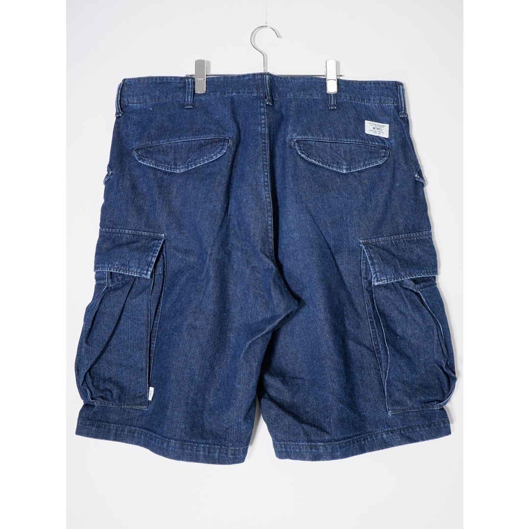 W)taps(ダブルタップス)のWTAPS/ダブルタップス 2018SS CARGO SHORTS/SHORTS.COTTON.DENIMデニム カーゴショーツ ショートパンツ【04(XL)】【MHPA73453】 メンズのパンツ(ショートパンツ)の商品写真