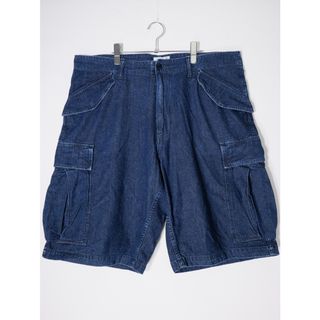 WTAPS/ダブルタップス 2018SS CARGO SHORTS/SHORTS.COTTON.DENIMデニム カーゴショーツ ショートパンツ【04(XL)】【MHPA73453】