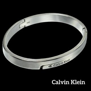 シーケーカルバンクライン(ck Calvin Klein)の【美品】cK Calvin klein バングル 925(ブレスレット/バングル)