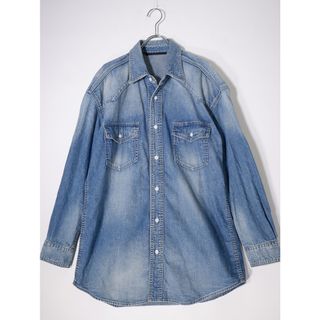 エーピーストゥディオ(AP STUDIO)のAP STUDIO/エーピー ストゥディオ(L'Appartementアパルトモン) 2018AW Denim Shirt オーバーサイズデニムシャツ【フリー】【LSHA73074】(その他)