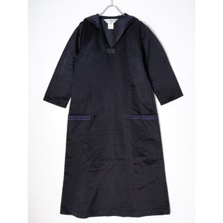 COMME des GARCONS - COMME des GARCONS COMME des GARCONS/コムデギャルソン コムコム jupe セーラーデザイン シルクワンピース【S】【LOPA74372】