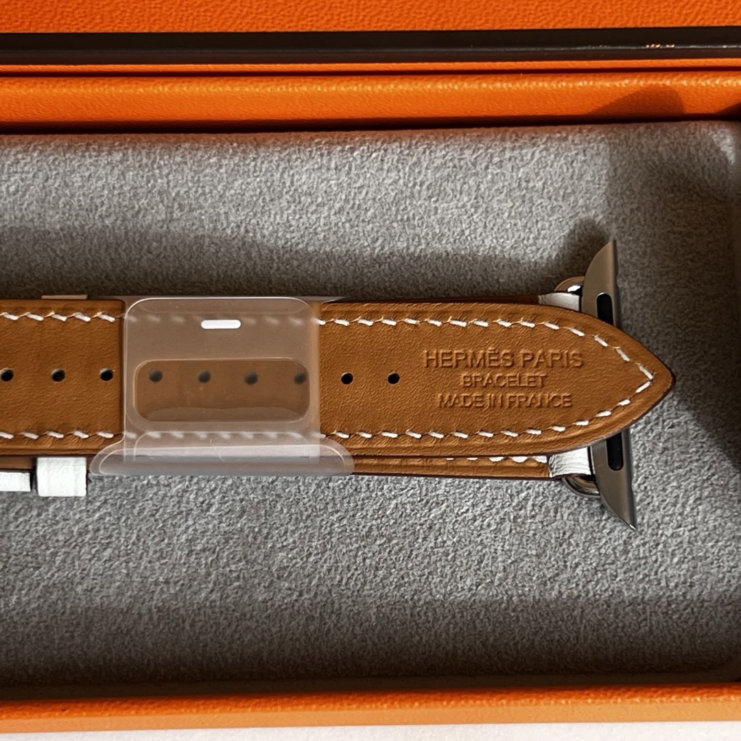 Hermes(エルメス)のApple Watch エルメス ドゥブルトゥール　ストラップHERMES メンズの時計(レザーベルト)の商品写真