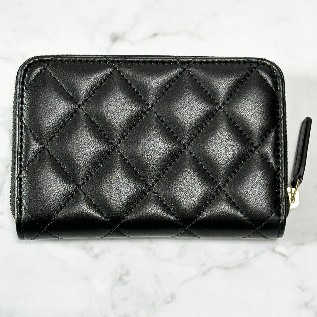 CHANEL*新作🎵シャネル パールロゴ ジップ コインパース CHANEL*新作🎵シャネル パールロゴ ジップ コインパース