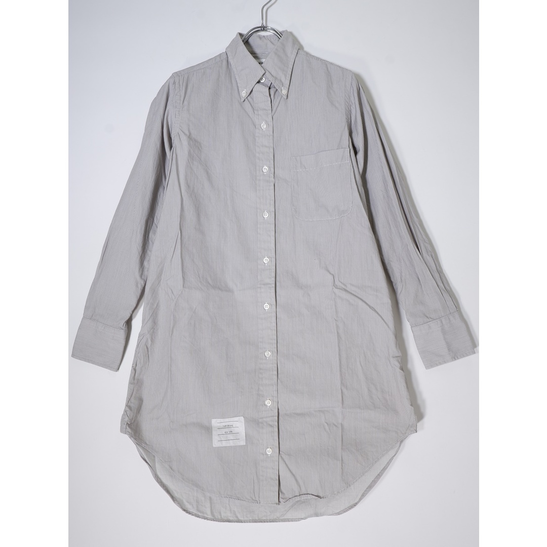 THOM BROWNE/トムブラウン BDロングシャツワンピース国内正規品 THOM BROWNE/トムブラウン BDロングシャツワンピース国内正規品