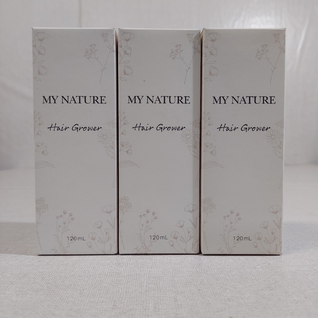 MY NATURE 育毛剤 120ml 3本セット コスメ/美容のヘアケア/スタイリング(スカルプケア)の商品写真