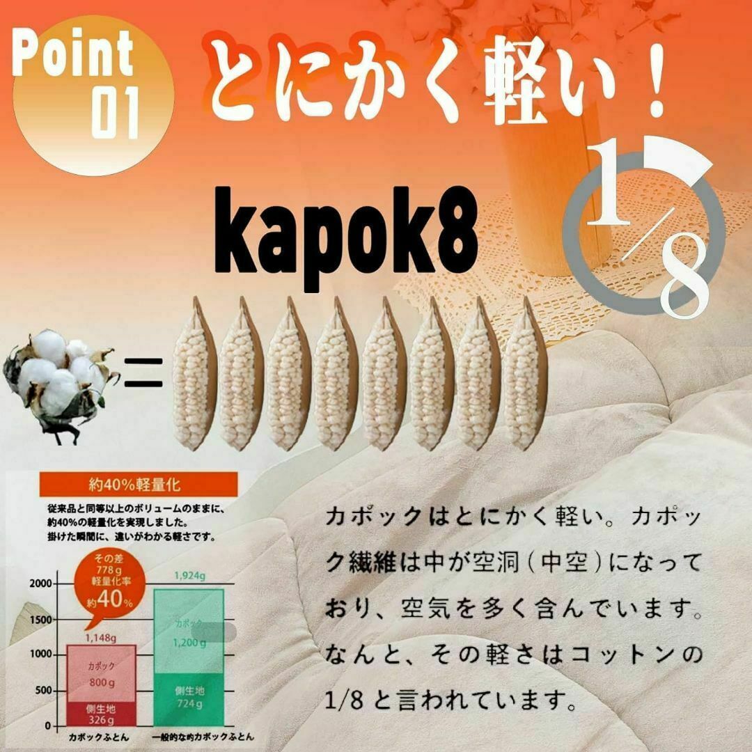 掛け布団 シングル 体にフィット 軽量 ５層構造 140×200cm グレー インテリア/住まい/日用品の寝具(布団)の商品写真