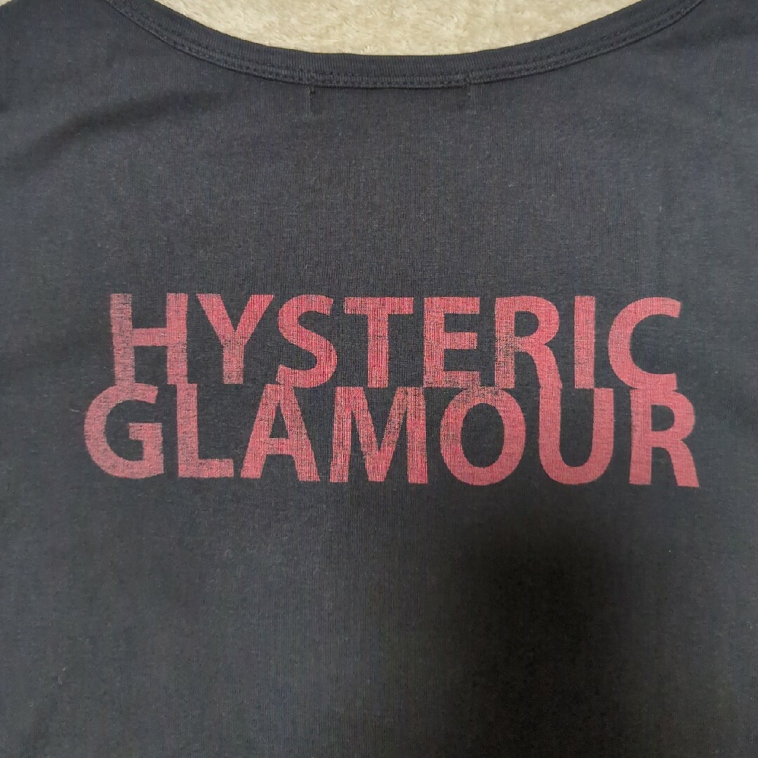 HYSTERIC GLAMOUR(ヒステリックグラマー)のヒステリックグラマー　両面ロゴくまちゃんカットソー レディースのトップス(Tシャツ(長袖/七分))の商品写真