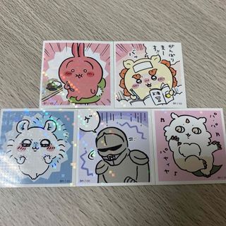 チイカワ(ちいかわ)のちいかわ　あつめてシールガム2  5枚セット(キャラクターグッズ)