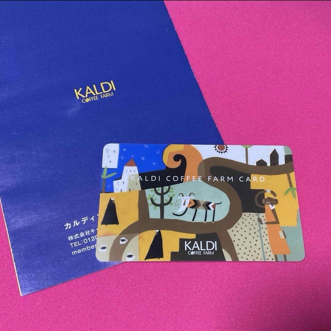 KALDI(カルディ)のKALDI カルディコーヒーファーム カード ポイ活 エンタメ/ホビーのコレクション(ノベルティグッズ)の商品写真