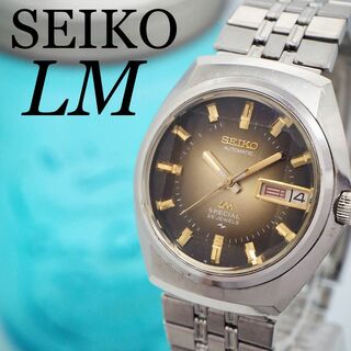 セイコー(SEIKO)の80【希少】セイコー時計　ロードマチック　LMスペシャル　自動巻き　カットガラス(腕時計(アナログ))