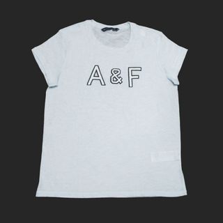 アバクロンビーアンドフィッチ(Abercrombie&Fitch)の★新品★アバクロンビー&フィッチ★アップリケ半袖Tシャツ (Lt.Blue/M)(Tシャツ(半袖/袖なし))