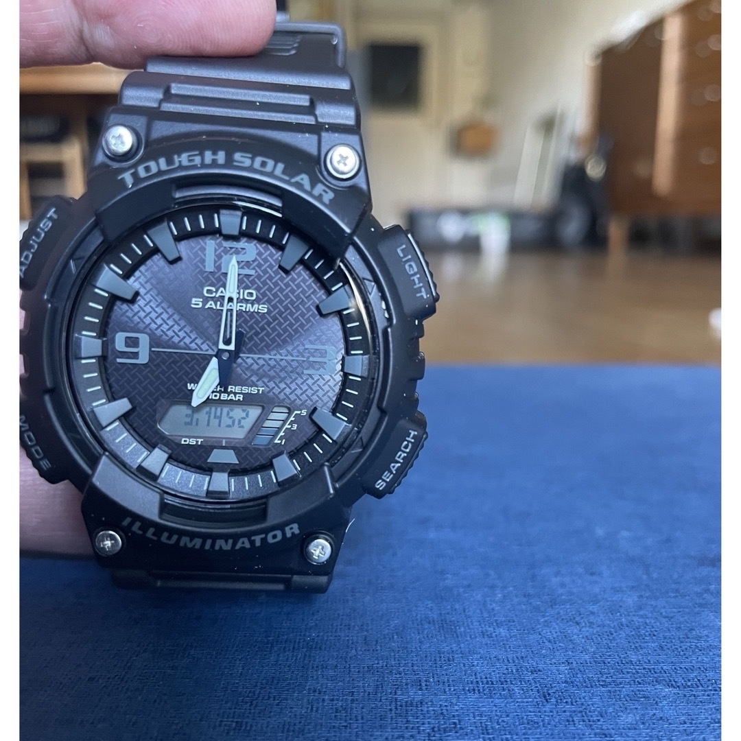 CASIO - カシオ アナデジ腕時計 新品 タフソーラー ワールド CASIO - カシオ アナデジ腕時計 新品 タフソーラー ワールド
