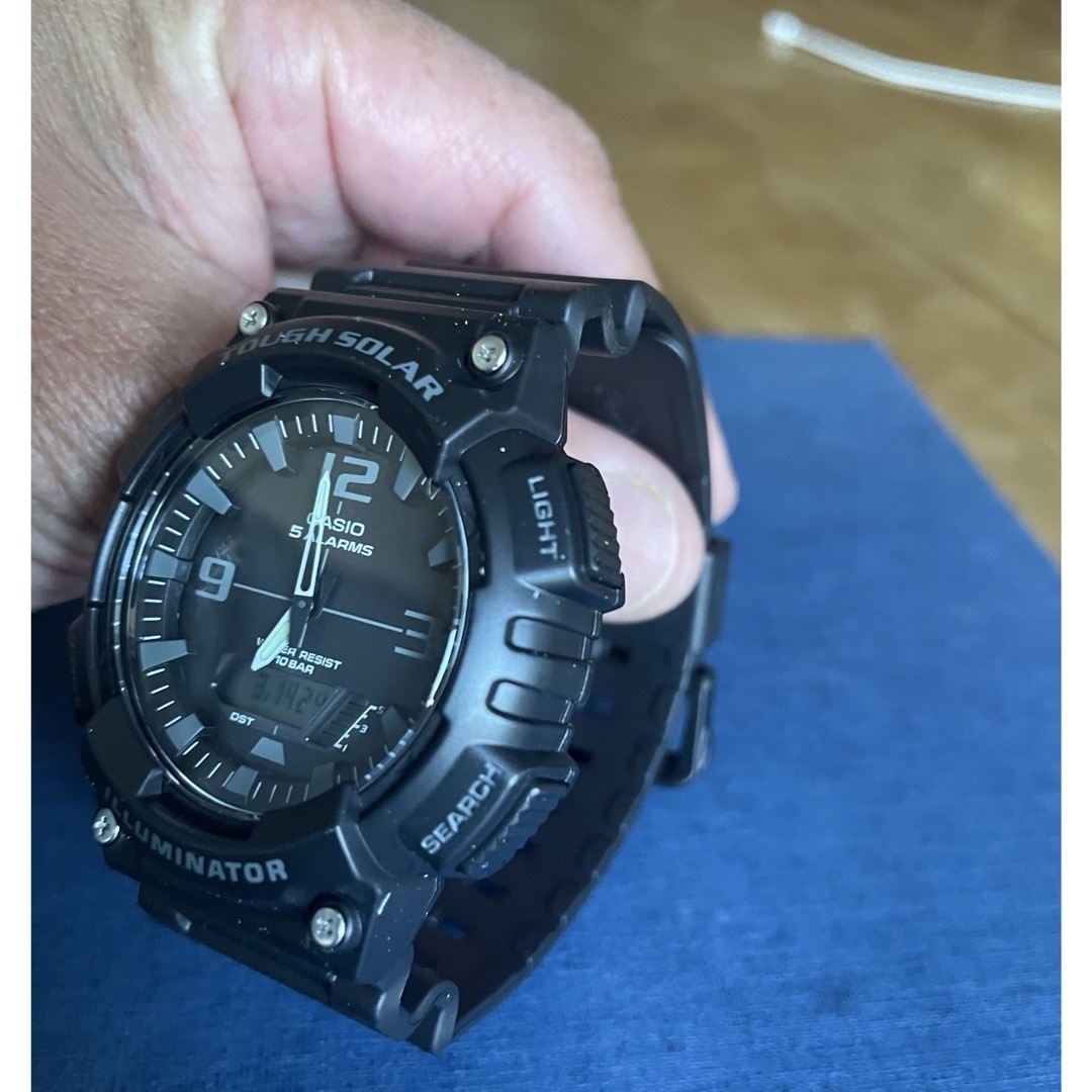CASIO - カシオ アナデジ腕時計 新品 タフソーラー ワールド CASIO - カシオ アナデジ腕時計 新品 タフソーラー ワールド