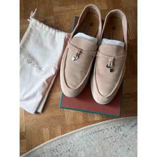 LORO PIANA - ロロピアーナ　サマーウォーク　美品　38  ベージュ　