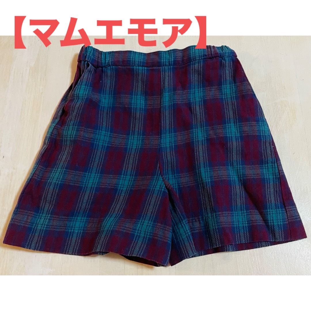 【マムエモア】ショートパンツ 100 キッズ/ベビー/マタニティのキッズ服女の子用(90cm~)(スカート)の商品写真