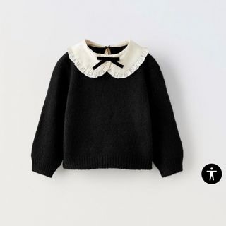 ザラキッズ(ZARA KIDS)のZARA 襟付きニット(ニット)