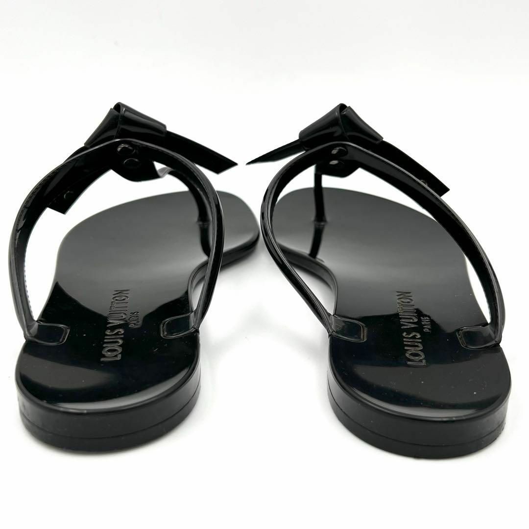 LOUIS VUITTON(ルイヴィトン)の《美品》LOUIS VUITTON モノグラム フラット トング サンダル レディースの靴/シューズ(サンダル)の商品写真