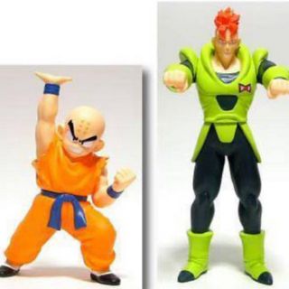 バンプレスト(BANPRESTO)のバンプレスト ドラゴンボールZ 必殺技ソフビフィギュア 人造人間16号＆クリリン(アニメ/ゲーム)