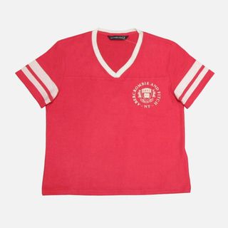 アバクロンビーアンドフィッチ(Abercrombie&Fitch)の★新品★アバクロンビー&フィッチ★ヴィスコースニットTシャツ (Coral/M)(Tシャツ(半袖/袖なし))