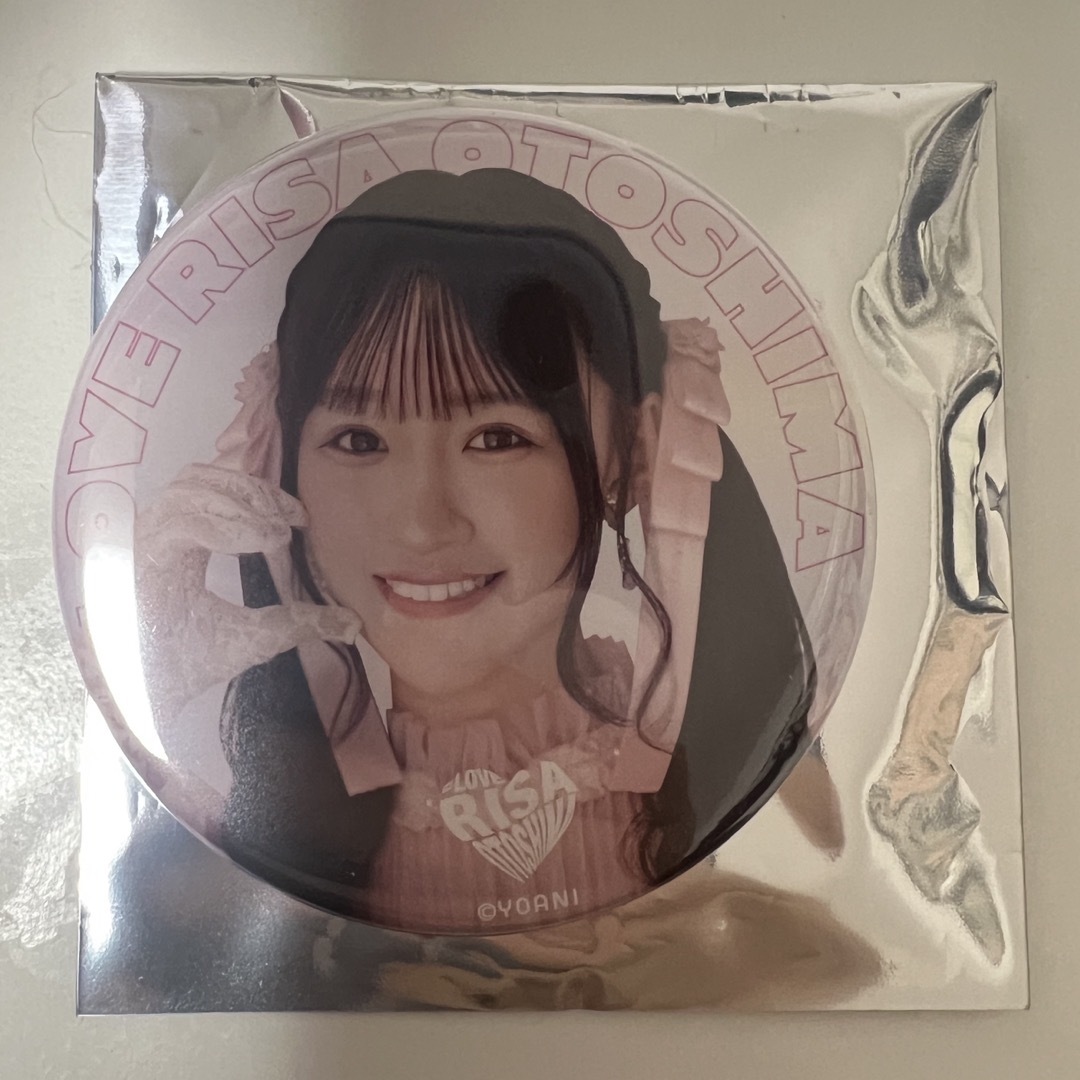 音嶋莉沙 缶バッジ エンタメ/ホビーのタレントグッズ(アイドルグッズ)の商品写真