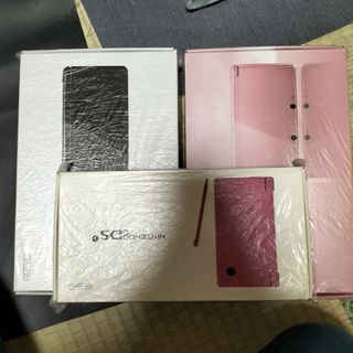 3ds  ミスティピンク　クリアブラックdsi　　ピンク　未使用3台