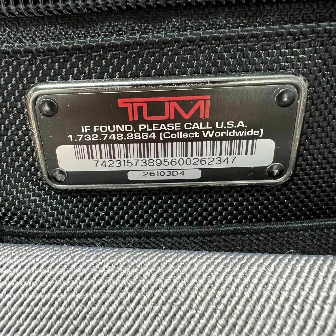 TUMI(トゥミ)の✨機内持ち込み可能✨良品✨TUMI 26103D4 キャリーケース ブラック メンズのバッグ(ビジネスバッグ)の商品写真