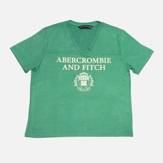 アバクロンビーアンドフィッチ(Abercrombie&Fitch)の★新品★アバクロンビー&フィッチ★ヴィスコースニットTシャツ (Green/M)(Tシャツ(半袖/袖なし))