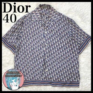 クリスチャンディオール(Christian Dior)の【最高級の逸品】ChristianDior ディオール オブリーク シルクシャツ(シャツ)