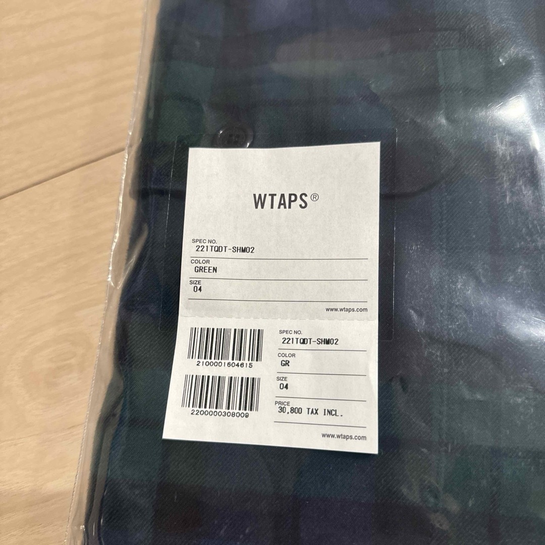 W)taps(ダブルタップス)のWTAPS WCPO 02 LS COTTON FLANNEL TEXTILE メンズのトップス(シャツ)の商品写真