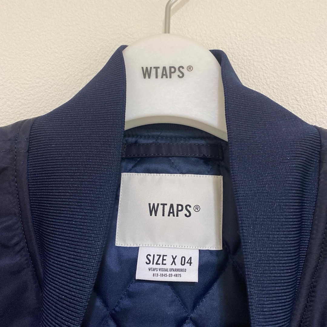 W)taps(ダブルタップス)のWTAPS ダブルタップス TEAM JACKET NYLON. TW メンズのジャケット/アウター(フライトジャケット)の商品写真