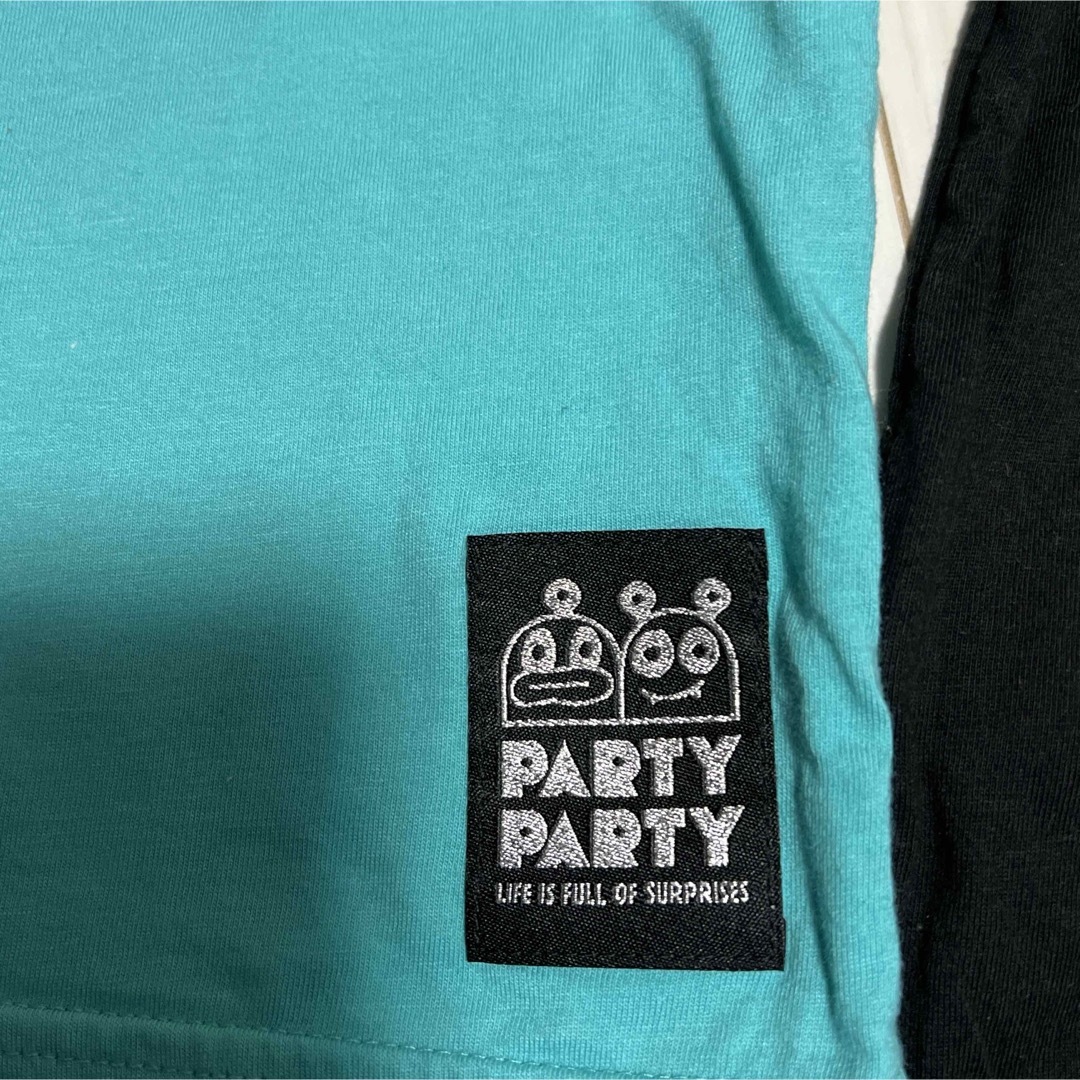 PARTYPARTY(パーティーパーティー)の新品　80 パーティパーティ　Tシャツ２枚 キッズ/ベビー/マタニティのベビー服(~85cm)(Ｔシャツ)の商品写真