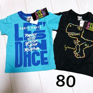 PARTYPARTY - 新品　80 パーティパーティ　Tシャツ２枚