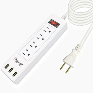 USB 電源タップ コンセント 4個AC充電口 3個USBポート 電源コード(その他)