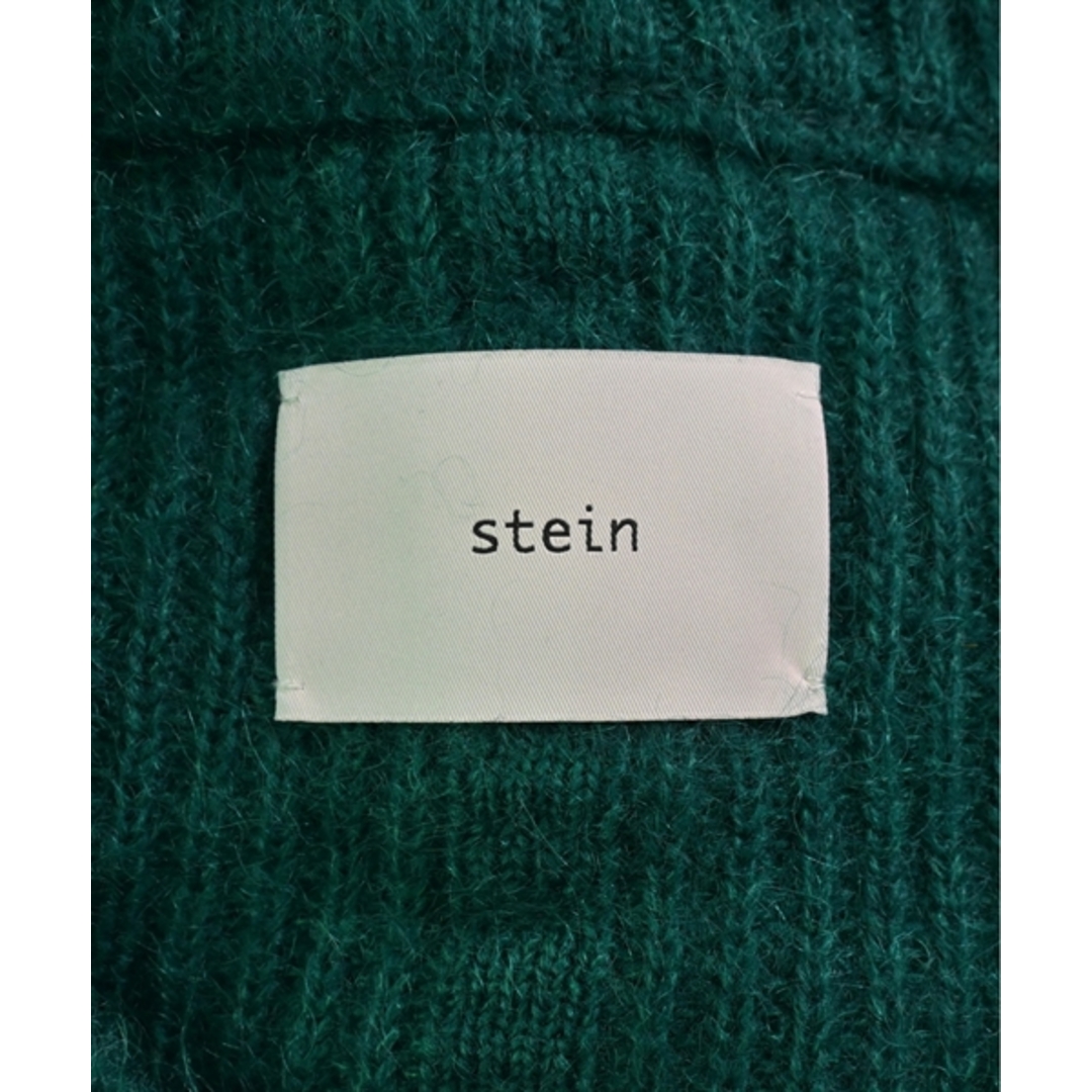 stein(シュタイン)のstein シュタイン カーディガン L 緑 【古着】【中古】 メンズのトップス(カーディガン)の商品写真