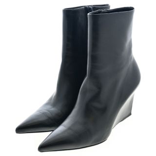 バレンシアガ(Balenciaga)のBALENCIAGA バレンシアガ ブーツ EU36(22.5cm位) 黒 【古着】【中古】(ブーツ)