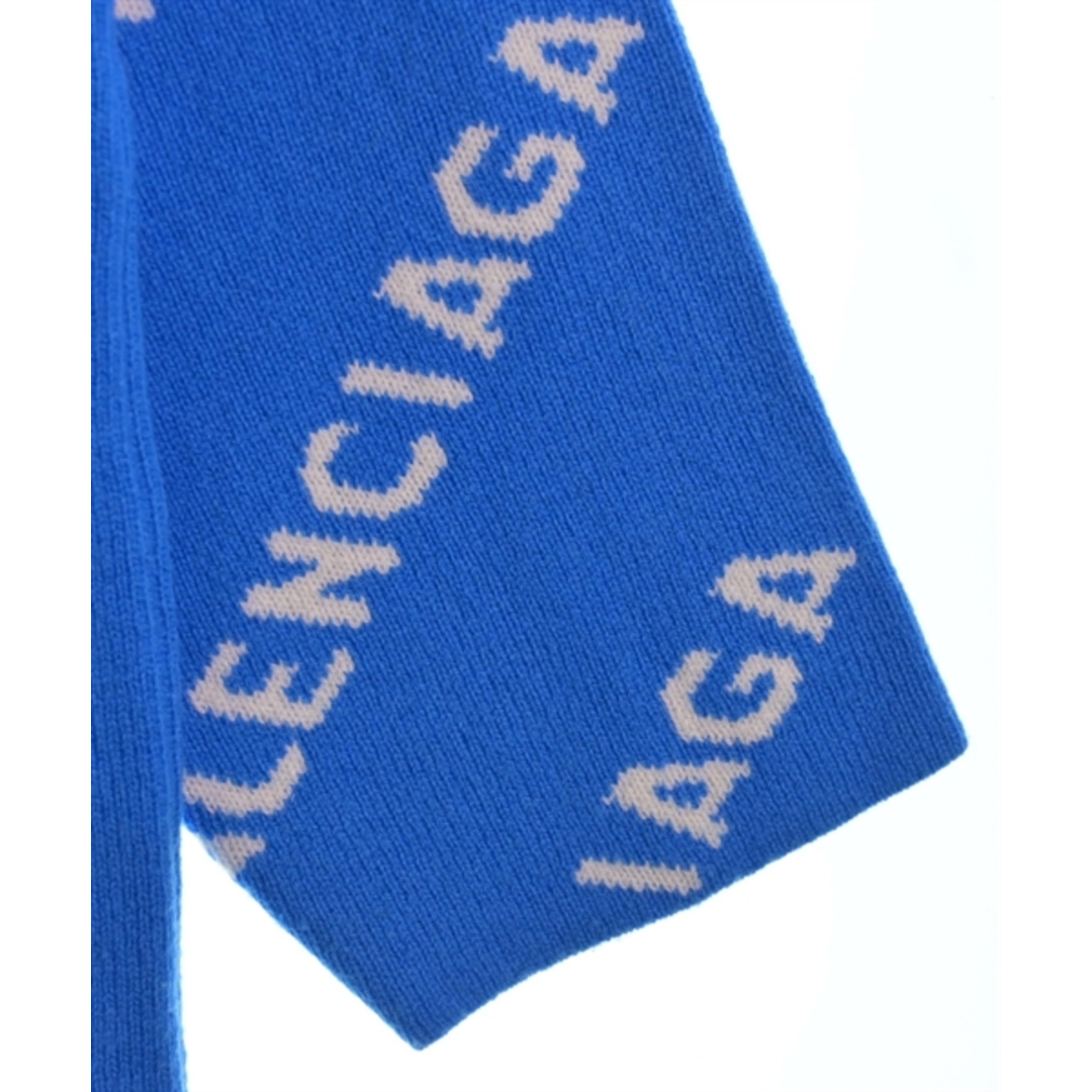 BALENCIAGA - BALENCIAGA バレンシアガ ニット・セーター XS 青x BALENCIAGA - BALENCIAGA バレンシアガ ニット・セーター XS 青x