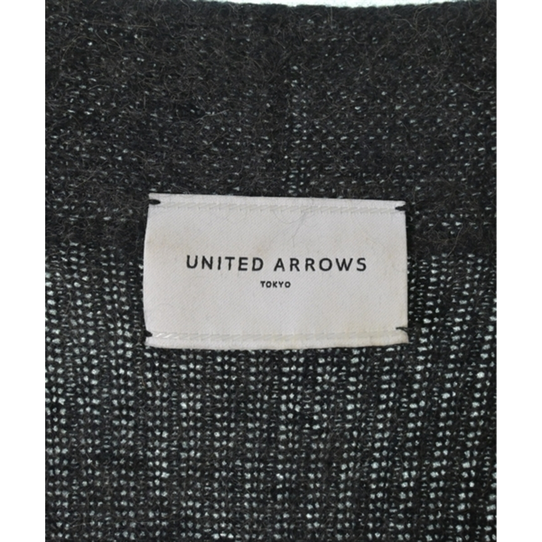 UNITED ARROWS(ユナイテッドアローズ)のUNITED ARROWS カーディガン F ダークグレー系 【古着】【中古】 レディースのトップス(カーディガン)の商品写真