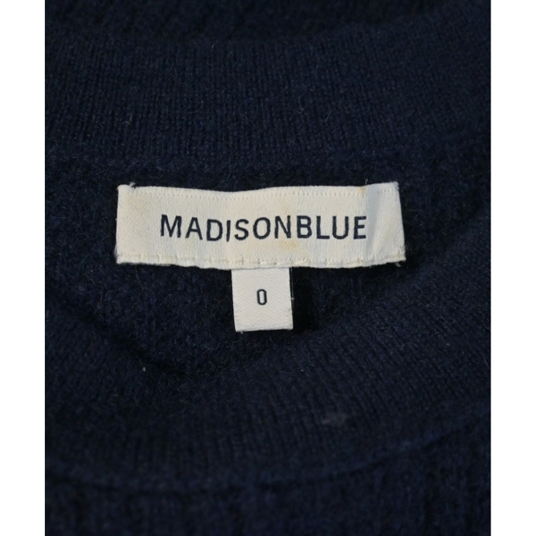 MADISONBLUE(マディソンブルー)のMADISON BLUE マディソンブルー ベスト 0(XS位) 紺 【古着】【中古】 レディースのトップス(ベスト/ジレ)の商品写真