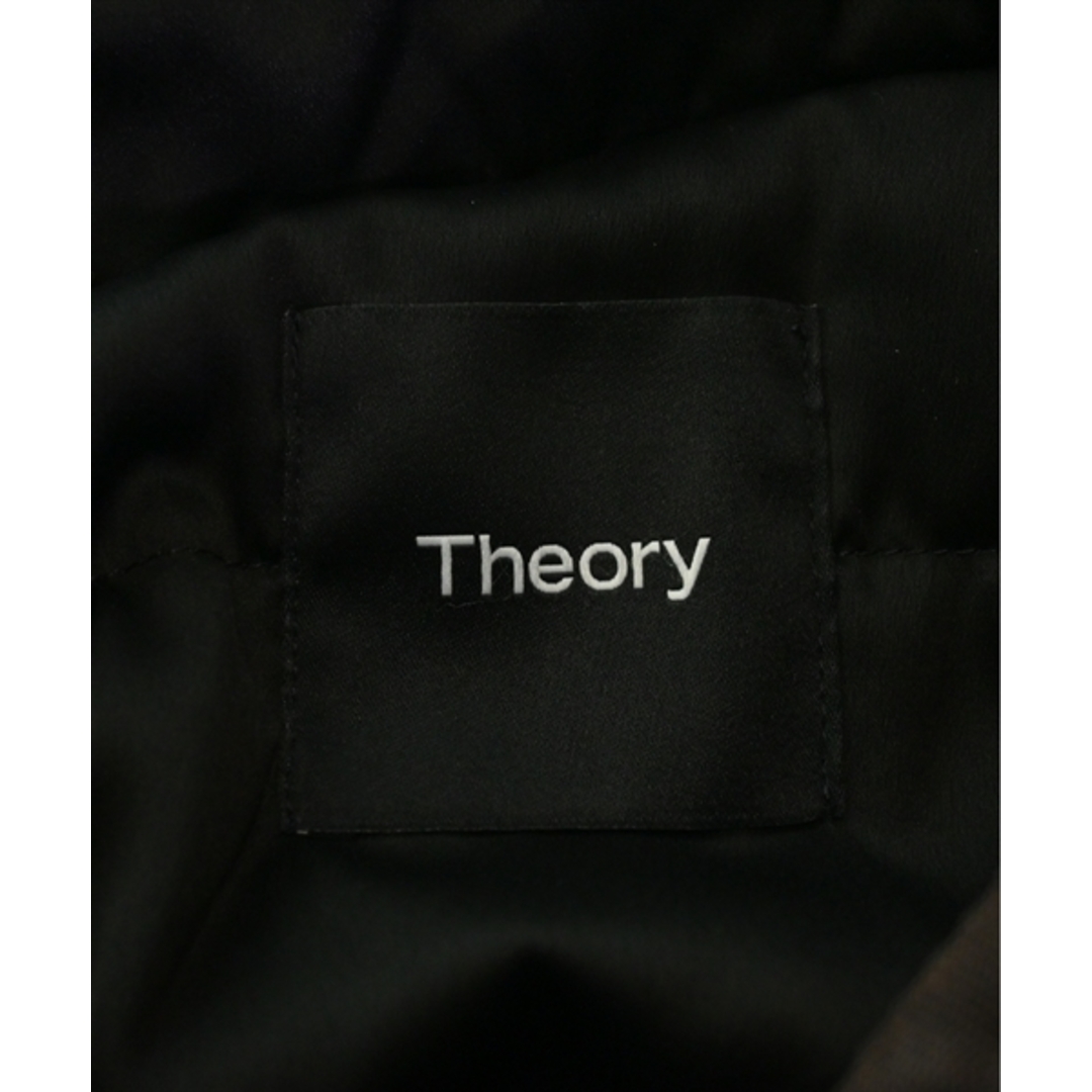 theory(セオリー)のTheory セオリー ダウンジャケット/ダウンベスト S 茶 【古着】【中古】 レディースのジャケット/アウター(ダウンジャケット)の商品写真