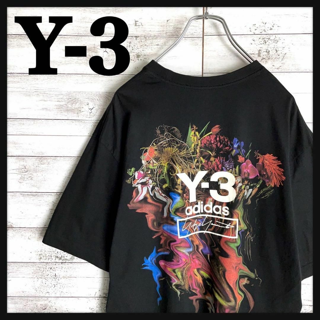 Y-3(ワイスリー)の8983【即完売モデル】Y-3☆ビッグロゴtoketatシャツ　入手困難　美品 メンズのトップス(Tシャツ/カットソー(半袖/袖なし))の商品写真