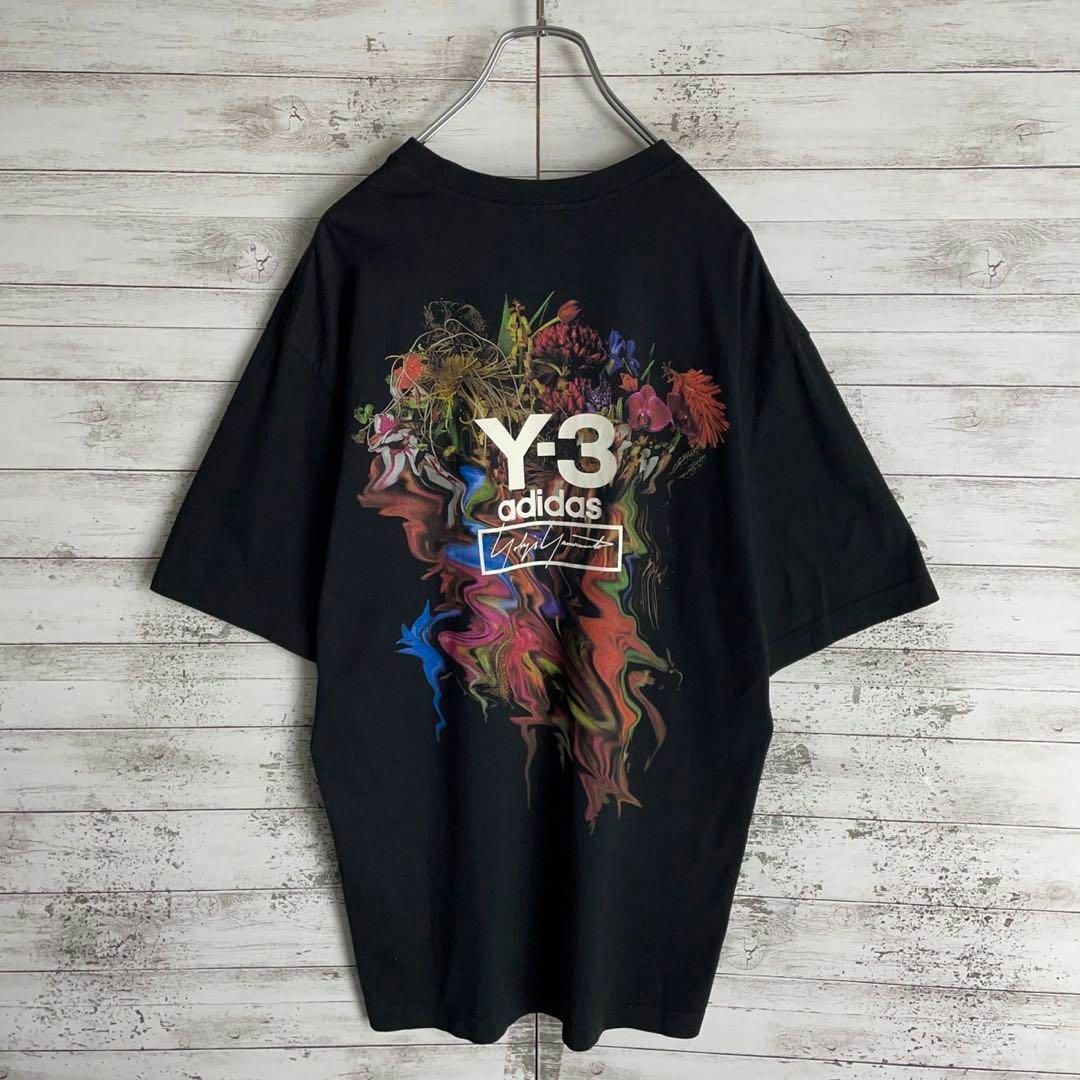 Y-3(ワイスリー)の8983【即完売モデル】Y-3☆ビッグロゴtoketatシャツ　入手困難　美品 メンズのトップス(Tシャツ/カットソー(半袖/袖なし))の商品写真